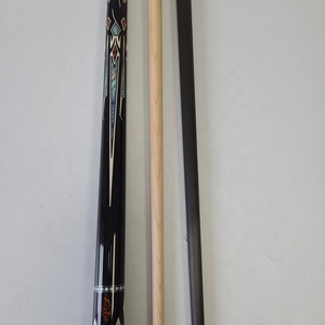 Queues de billard radiales Jassinry, longueur 142 cm, pointe de 12 mm, en bois d'érable avec 2 queues (fût en <span class=keywords><strong>carbone</strong></span> + bois), queues de billard - Product Image 4
