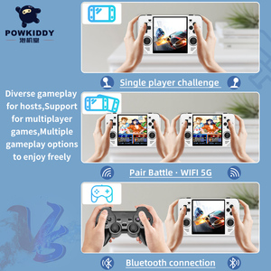 Powkiddy RGB30 Dual Players Consola de juegos portátil Pantalla de 4 pulgadas Sistema suave <span class=keywords><strong>Retro</strong></span> Gaming Wi-Fi Comunicación Regalos de Navidad - Product Image 5