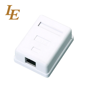 Caja de Montaje en Superficie CAT5E RJ45, Caja de Montaje en Superficie UTP Krone IDC para Conector PCB STP Cat.5e - Product Image 4