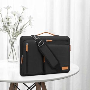 Échantillon gratuit en gros Sac pour ordinateur portable pour femmes Sac à main RFID 13 14 15,6 pouces Ordinateur portable imperméable en polyester Sac fourre-tout Sac pour ordinateur portable - Product Image 3