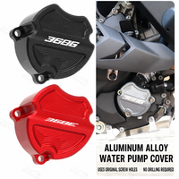 Cache-pompe à eau CNC en aluminium amélioré pour Zontes 368G 368K 368E 368D 368M, protection de carter moteur, pièce décorative à visser pour scooter