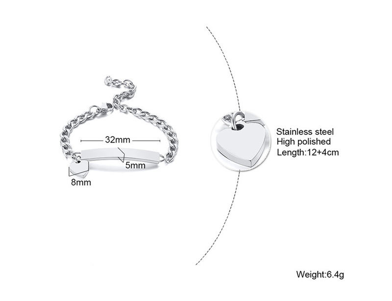 Silver Kid Bracelet 5