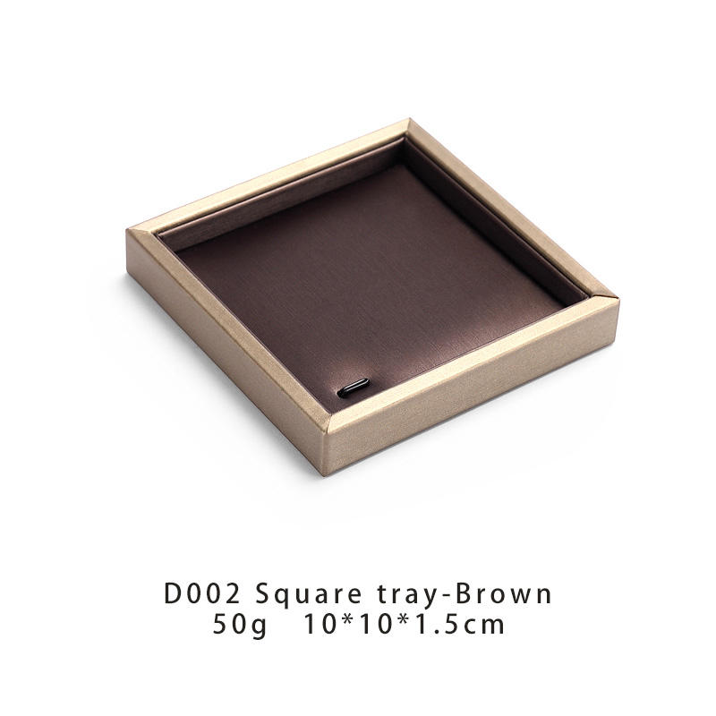 D002 Plateau carré-Marron