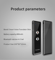 2025 bâton de traducteur intelligent bidirectionnel instantané Portable nouveau pour appareil vocal Bluetooth avec prise en charge de 97 langues en ligne