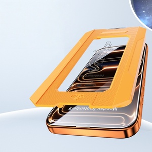 Protector <span class=keywords><strong>de</strong></span> <span class=keywords><strong>Pantalla</strong></span> Mágico HD Electrochapado <span class=keywords><strong>Tipo</strong></span> O Plegable y Antipolvo <span class=keywords><strong>de</strong></span> Aplicación Instantánea para <span class=keywords><strong>iPhone</strong></span> 17 16 15/14/<span class=keywords><strong>13</strong></span> <span class=keywords><strong>Pro</strong></span> <span class=keywords><strong>Max</strong></span> - Product Image 2