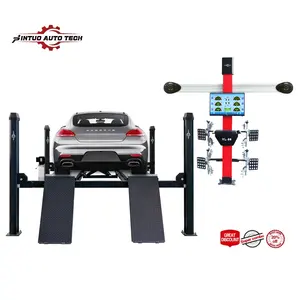 Jintuo Popular 4 Wheel Aligner 3D Wheel Alignment Machine With Wheel Balancing And Alignment Equipment