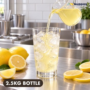 Sirop de citron 2,5 kg Bouteille Halal HACCP Végétarien pour les magasins de Bubble Tea et de Milk Tea OEM - Product Image 1