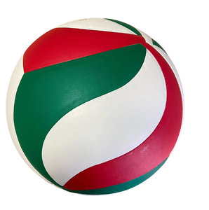 Ballon de volley-ball officiel taille 5 en PU de haute qualité, durable et personnalisable, avec fermeture réglable et matériaux plus sûrs pour les compétitions et le divertissement. - Product Image 3