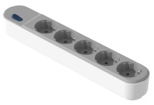 2026 New Arrival 16A Europe Type 5 Outlets <b>Extension</b> <b>Socket</b> FR-PP Material Safety Shutter Copper Power Strip Factory Supplier - Product Image 2