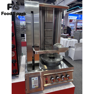 Meilleur prix pour une machine à <span class=keywords><strong>kebab</strong></span> automatique à 4 brûleurs avec rotation / machine à shawarma au gaz, grill pour hôtel, machine à <span class=keywords><strong>snack</strong></span>, machine pour la restauration - Product Image 6