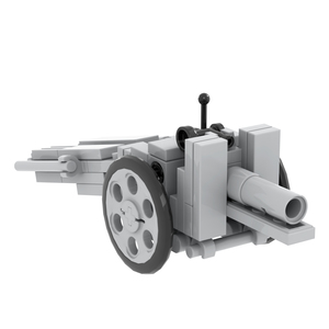 MOC5020 Série Militaires <span class=keywords><strong>WW2</strong></span> Canons d'infanterie de 155 mm Artillerie Briques de construction éducatives DIY Cadeaux créatifs Jouets pour enfants - Product Image 3