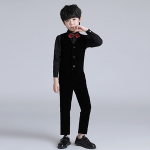 Completi da uomo a tre pezzi di fascia alta per performance di pianoforte nuovo abito da ragazza di fiori per bambini vestito <span class=keywords><strong>elegante</strong></span> da donna - Product Image 2