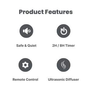 300ml Type C humidificateur diffuseur environnement confortable - Product Image 2