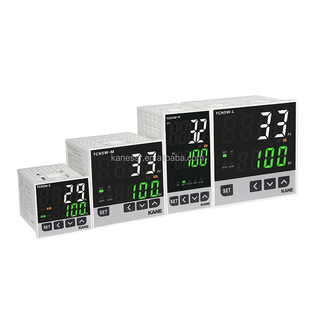 TCN5M Intelligent Temperature Controller PID Digital Display Controller with Universal Input Output Relay SSR 0-10V 4-20mA 24Vdc