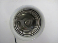 Base de lampe en céramique résistante à la chaleur à prix compétitif, accessoires de remplacement d'éclairage avec douille à vis E27 E40