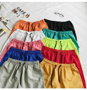 <b>Men's</b> Summer Casual Shorts Candy Color 5 Inch Inseam Shorts Multi-color Beach Swim <b>Trunks</b> <b>for</b> <b>Men</b> - Product Image 1