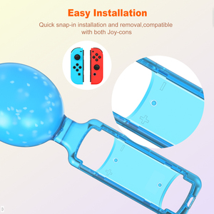 Contrôleurs Maracas Accessoires de jeu de fête vibrants Amusement familial multijoueur Parfait pour les jeux de danse et de rythme pour les consoles Switch - Product Image 6