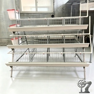 <span class=keywords><strong>Cages</strong></span> à poulets multicouches à étages, équipement spécial <span class=keywords><strong>d</strong></span>'<span class=keywords><strong>élevage</strong></span> de grande taille, type galvanisé pour poulets de chair - Product Image 1