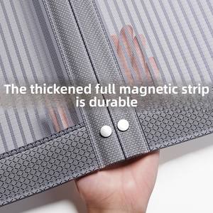 Cortina <span class=keywords><strong>Mosquitera</strong></span> Magnética para <span class=keywords><strong>Puerta</strong></span> de Dormitorio, Anti-mosquitos y Anti-moscas, con Tira Magnética Completa, Autoadhesiva, Sin Perforaciones - Product Image 4