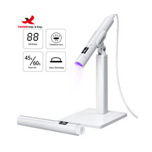 Mini Lampe UV/LED sans fil rechargeable pour extension d'ongles en gel souple Gel X, à rotation 360°, à séchage rapide, pour courbes, à prix réduit pour achats groupés - Product Image 1