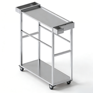 Heavy-Duty Custom Mobile Cart with Welded Steel Frame &amp; 360&deg; Casters | MOQ 10 <strong>Units</strong> | 5-Day Fast Sample - Product Image 2