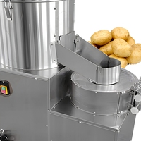 Nouvelle Machine à Peler le Taro Électrique, Éplucheuse et Trancheuse de Pommes de Terre, Laveuse de Pommes de Terre à Vendre