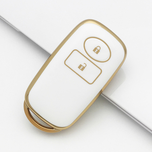 Mềm TPU chìa khóa xe Bìa điều khiển từ xa thông minh Key Shell trường hợp bìa phù hợp cho TOYOTA Daihatsu perodua - Product Image 2