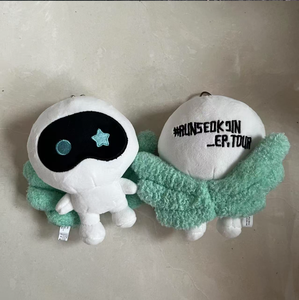 Llavero de Peluche al por Mayor de los Ídolos de KPOP, Dibujos Animados de Bangtan Boys, <span class=keywords><strong>JIN</strong></span> RUNSEOKJIN, Wootteo - Product Image 4
