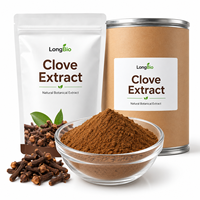 LongBio Extrait Naturel de Clou de Girofle en Poudre Syzygium Aromaticum 10:1 20:1 Ingrédient Herbal à base d'Eugénol Complément Alimentaire Fourniture en Vrac OEM
