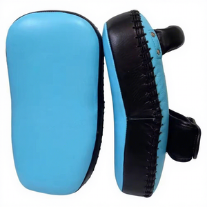 Nuevo Set de Boxeo con Objetivo Curvo de Cuero PU Genuino para Kickboxing, Muay Thai, MMA, Artes Marciales, Protección Profesional - Product Image 2