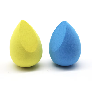 Éponge de maquillage extra large sans latex avec logo personnalisé, éponge géante lavable pour le visage et le corps, utilisation cosmétique - Product Image 3
