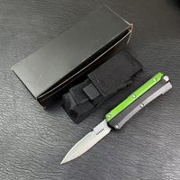Couteau pliant tactique avant en alliage de zinc, haute dureté, pour camping, chasse, survie, EDC, portable, bricolage