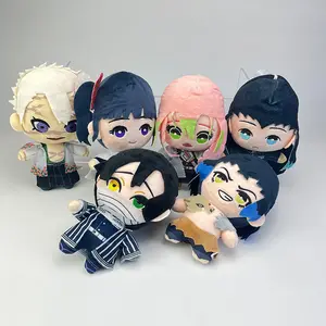 Peluches Demon Slayer du fabricant <span class=keywords><strong>Kimetsu</strong></span> <span class=keywords><strong>No</strong></span> <span class=keywords><strong>Yaiba</strong></span> Kamado Tanjirou Nezuko Zenitsu Tokitou Muichiro pour enfants, cadeau - Product Image 1