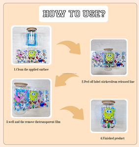 Pellicole UV DTF per Bicchieri di Alta Qualità, Resistenti ai Raggi UV, Facili da Trasferire, per Bicchieri Libbey - Product Image 5