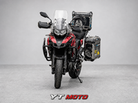 Moto de tourisme d'aventure Benelli TRK502X 500cc à refroidissement par eau pour les longs trajets