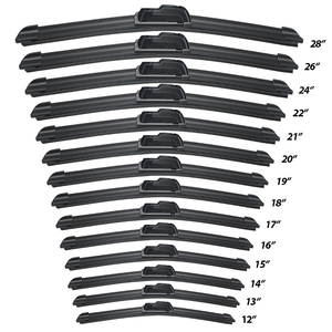 Cần gạt nước ô tô ASLAM bán chạy nhất, loại mềm, đa năng, không khung, phù hợp với 99% xe. - Product Image 1