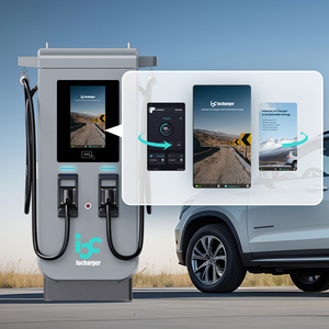 Chargeurs ultra-rapides pour voitures, station <span class=keywords><strong>de</strong></span> <span class=keywords><strong>recharge</strong></span> rapide pour voitures électriques DC, 60 kW à 240 kW, prise en charge du paiement par point <span class=keywords><strong>de</strong></span> vente et <span class=keywords><strong>de</strong></span> la gestion <span class=keywords><strong>de</strong></span> la charge - Product Image 3
