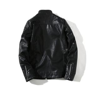 <strong>Jacket</strong> Manufacturer Wholesales New <strong>Men's</strong> Punk Style PU Motorcycle <strong>Jacket</strong>, Suitable for Y2K <strong>Gothic</strong> and Bicycle Fashion Trends - Product Image 2