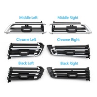 Rejilla de Ventilación Central Izquierda y Derecha para Automóvil, Kit de Reparación de Ventilación de Aire Acondicionado Central M Sport para BMW X5 X6 X7 G05 G06 G07 2019-2022 64119458543