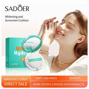 Base de maquillaje en crema con cojín de aire antiarrugas, blanqueadora, con protección solar, aislante <span class=keywords><strong>e</strong></span> hidratante para el rostro, marca privada Sadoer. - Product Image 2