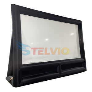 40ftx20ft Family Party 24ft Outdoor Portable Location Projecteur avant et arrière Drive-In Theater Écran de cinéma gonflable - Product Image 3