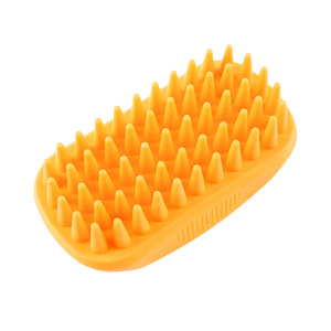 Brosse de massage pour <span class=keywords><strong>chien</strong></span> en silicone pour le dos, brosse de lavage sous la douche en caoutchouc - Product Image 2