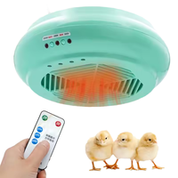 Lampe chauffante intelligente en plastique pour volailles, couveuse infrarouge pour poussins, lampe chauffante neuve pour poulets