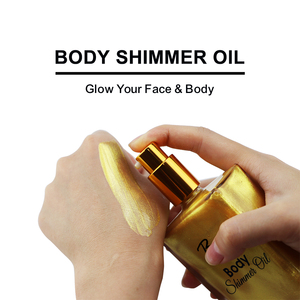 น้ำมันของเหลวไฮไลท์แวววาวสีบรอนซ์ดูแลร่างกายผลิตตามสั่ง - Product Image 3
