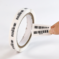 Autocollants d'étiquettes de codes-barres personnalisés, autocollants de codes QR imperméables pour l'identification des actifs et des produits