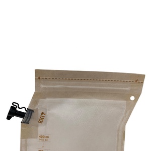 Bolsa de pie impresa personalizada de grado alimenticio, bolsas de <span class=keywords><strong>café</strong></span> de papel Kraft, bolsa de plástico para <span class=keywords><strong>café</strong></span> caliente - Product Image 3
