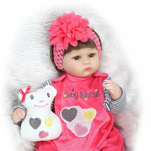 Nouveau Lifereborn Reborn Baby Dolls 40CM Full Silicone <span class=keywords><strong>Bebe</strong></span> Lifelike Reborn Dolls avec vêtements - Product Image 2