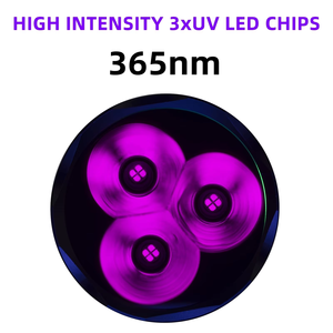 Professional High Power 365nm Black Light 30W UV Flashlight With Black Filter LED Torch for Gemstone <strong>Scorpion</strong> Hunting - Product Image 3