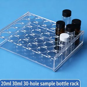 3ML transparante kubus reageerbuisstandaard voor flessenrek met 50 gaten - Product Image 3