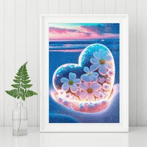 SONGWOOART Pittura Diamantata 5D Fai da Te con Paesaggio Marino e Animali Fantastici, Decorazione per la Casa, Stampa con Strass - Product Image 2